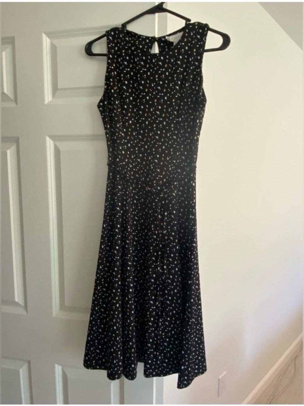 Superfoxx Polka Dot Midi Flare Dress Size XS